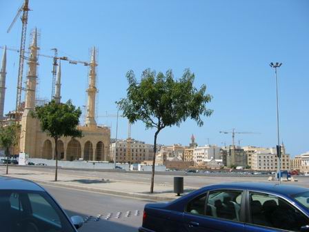 la grande mosque en construction