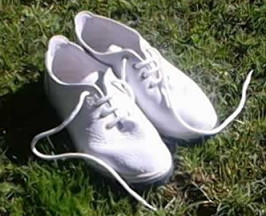 mes chaussures blanches