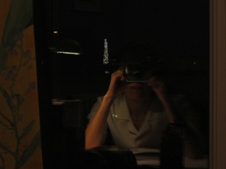 vue de mon bureau la nuit