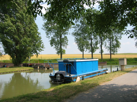 Sur le canal